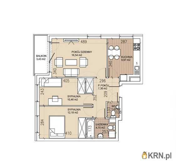 Mieszkanie  na sprzedaż, Wrocław, Psie Pole/Sołtysowice, ul. , 3 pokojowe