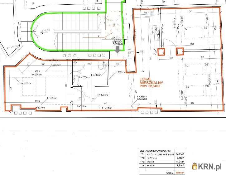 Mieszkanie  na sprzedaż, 3 pokojowe, Kraków, Stare Miasto, ul. 