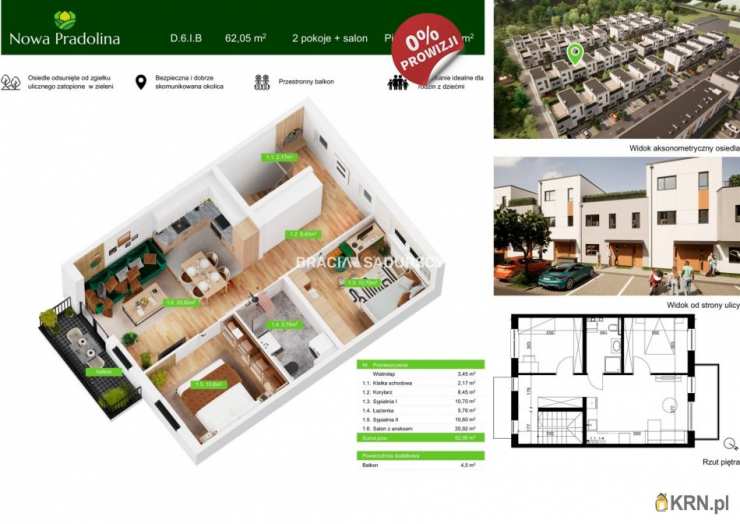 Mieszkanie  na sprzedaż, Tarnów, Zabłocie, ul. Skrzyszowska, 3 pokojowe