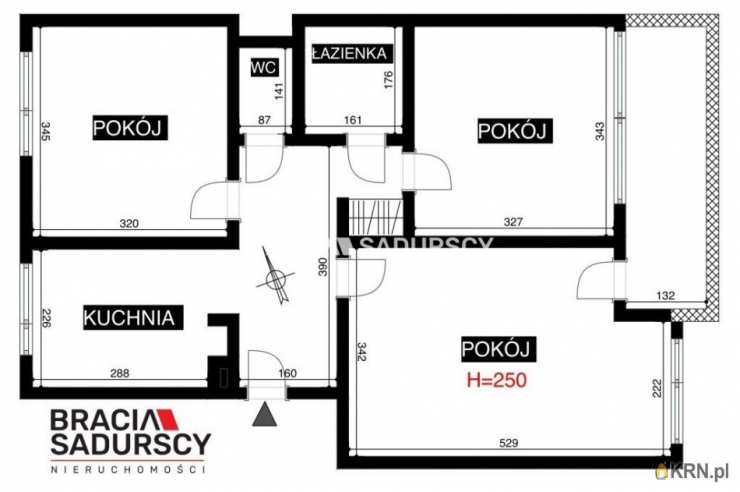 3 pokojowe, Mieszkanie  na sprzedaż, Kraków, Podgórze Duchackie/Wola Duchacka, ul. Gołaśka