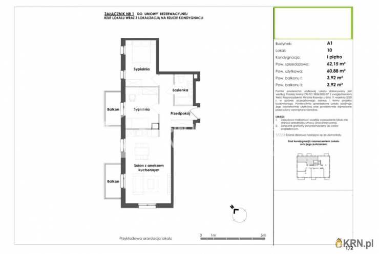 Mieszkanie  na sprzedaż, 2 pokojowe, Puck, ul. 