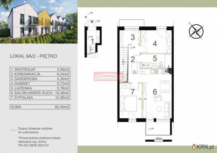 Emmerson Lumico Sp. z o. o., Mieszkanie  na sprzedaż, Kraków, Dębniki, ul. 