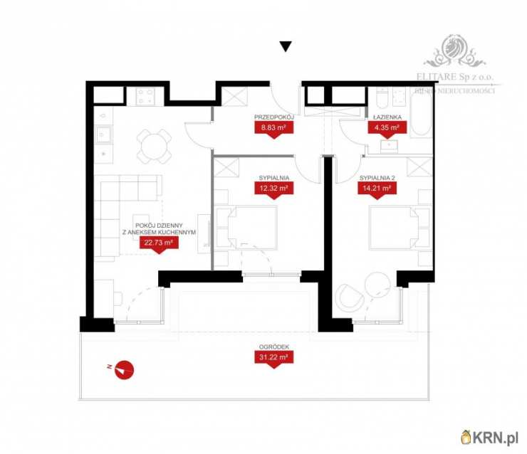 Mieszkanie  na sprzedaż, 3 pokojowe, Wrocław, Psie Pole, ul. 