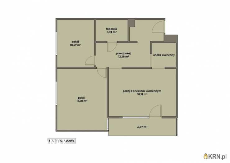 Mieszkanie  na sprzedaż, Kraków, Krowodrza/Łobzów, ul. B. Głowackiego, 3 pokojowe