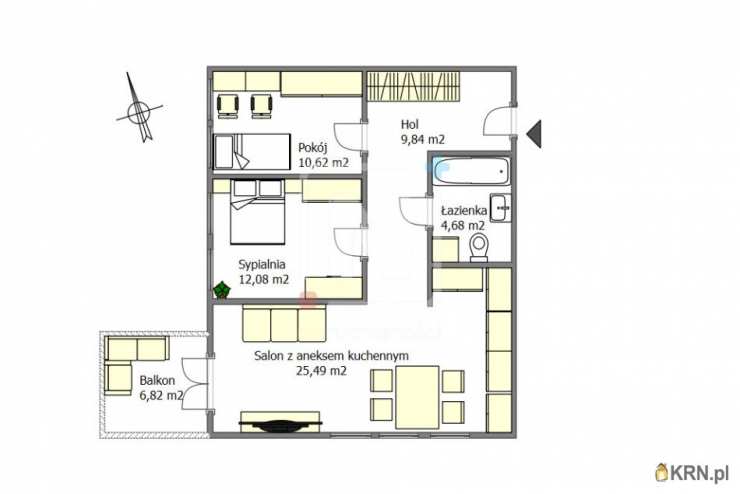 Warszawa, Włochy, ul. Szczęsna, Mieszkanie  na sprzedaż, 3 pokojowe
