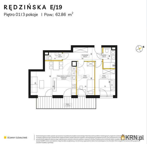 Mieszkanie  na sprzedaż, 3 pokojowe, Wrocław, Fabryczna/Maślice, ul. Rędzińska