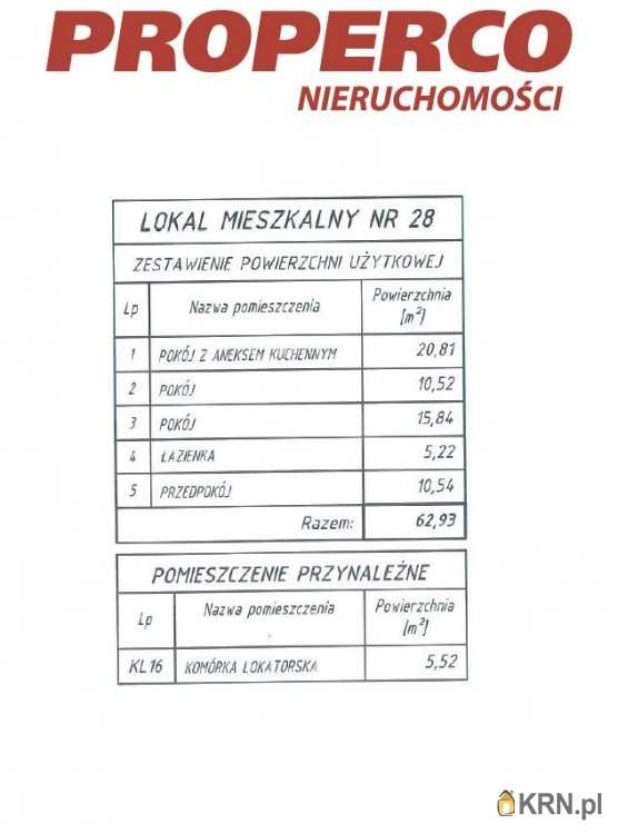 Kielce, Na Stoku, ul. , Mieszkanie  na sprzedaż, 3 pokojowe