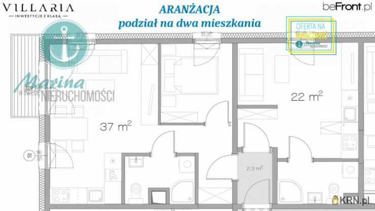 Marina w Świecie Nieruchomości, Mieszkanie  na sprzedaż, Gdynia, Grabówek, ul. H. Kołłątaja