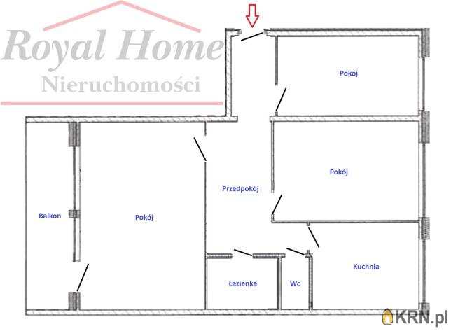 Royal Home, Mieszkanie  na sprzedaż, Wrocław, Krzyki/Gaj, ul. Krynicka