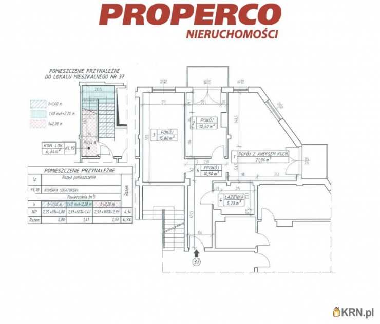 3 pokojowe, Kielce, Na Stoku, ul. , Mieszkanie  na sprzedaż