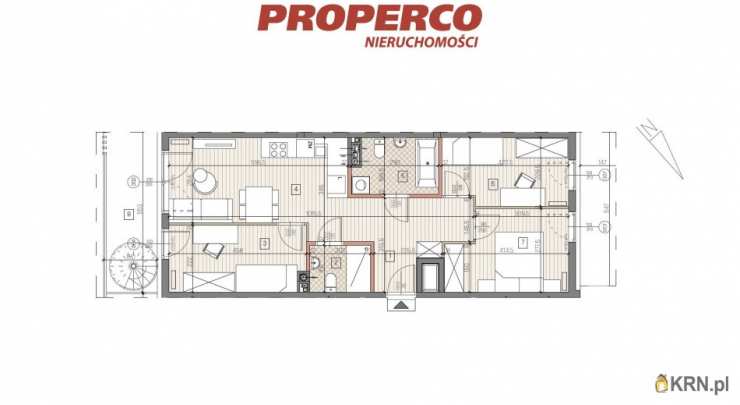 4 pokojowe, Jędrzejów, ul. , Mieszkanie  na sprzedaż