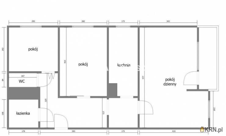 3 pokojowe, Mieszkanie  na sprzedaż, Kraków, Czyżyny, ul. Dywizjonu 303