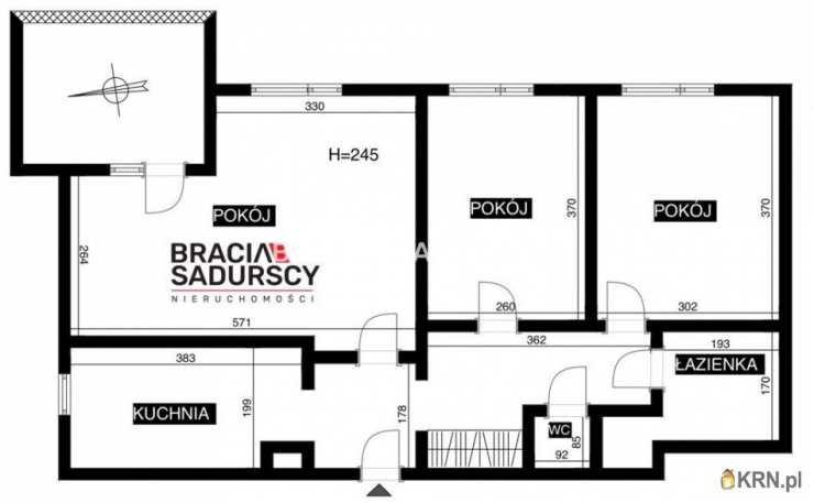 Mieszkanie  na sprzedaż, Kraków, Mistrzejowice, ul. Piastów, 3 pokojowe