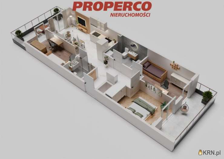 Jędrzejów, ul. , 4 pokojowe, Mieszkanie  na sprzedaż