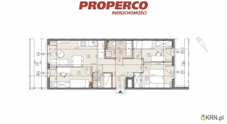 4 pokojowe, Jędrzejów, ul. , Mieszkanie  na sprzedaż