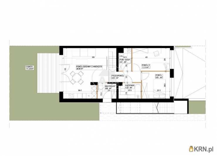 Wrocław, Psie Pole/Lipa Piotrowska, ul. Waniliowa, Mieszkanie  na sprzedaż, 3 pokojowe