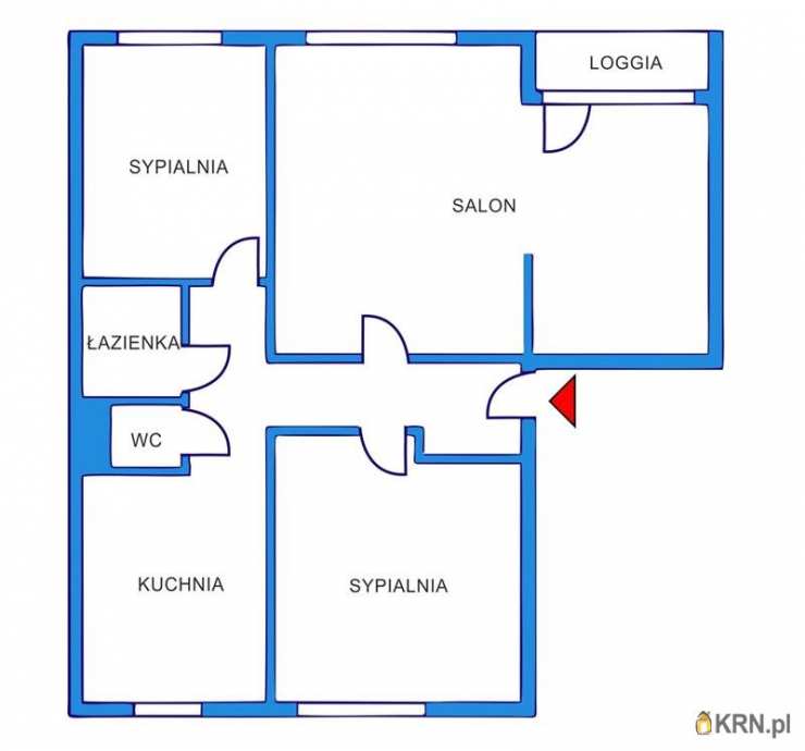 3 pokojowe, Mieszkanie  na sprzedaż, Gdynia, Obłuże, ul. Turkusowa