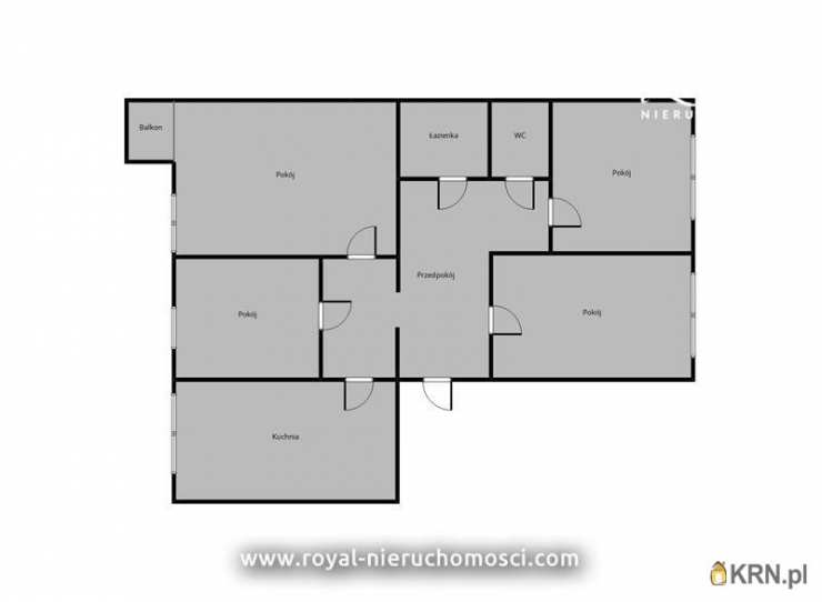 Koszalin, os. im. Melchiora Wańkowicza, ul. M. Wańkowicza, Mieszkanie  na sprzedaż, 4 pokojowe