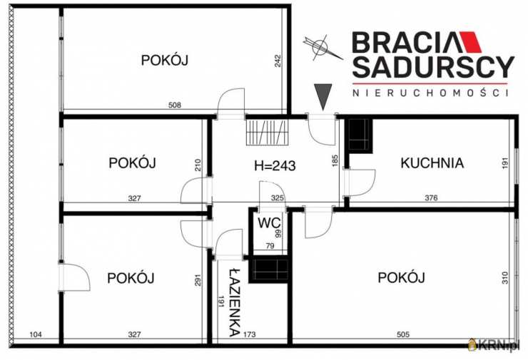 4 pokojowe, Mieszkanie  na sprzedaż, Kraków, Prądnik Biały, ul. Krowoderskich Zuchów