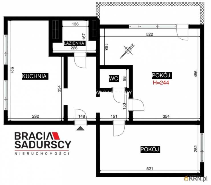 Bracia Sadurscy Oddział BS1 Kapelanka, Mieszkanie  na sprzedaż, Kraków, Podgórze Duchackie/Wola Duchacka, ul. W. Sławka