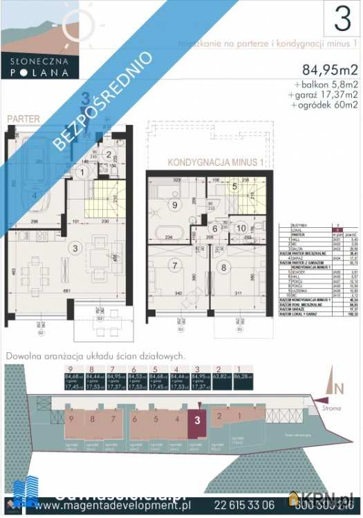 Mieszkanie  na sprzedaż, 3 pokojowe, Szczyrk, ul. Stroma