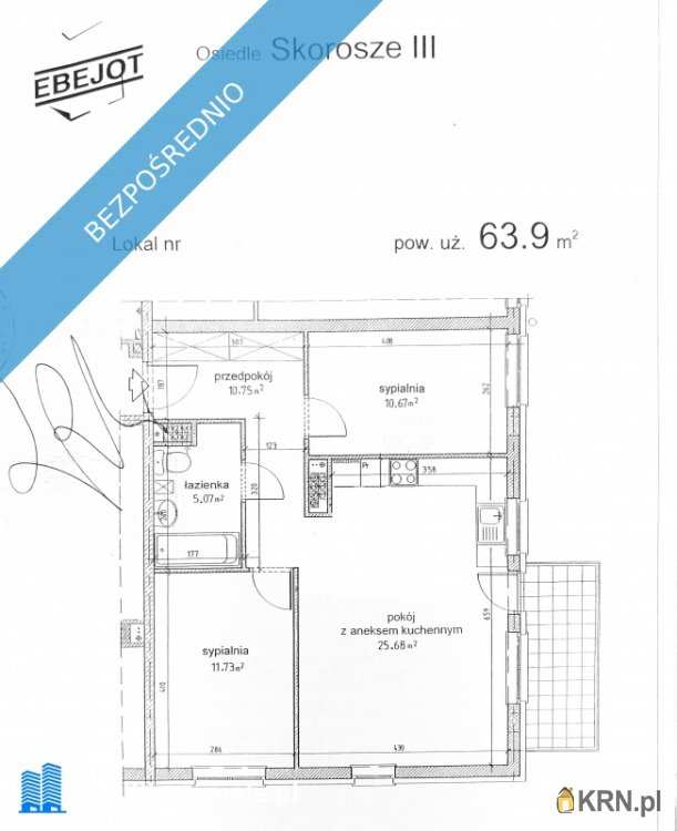 Mieszkanie  na sprzedaż, Warszawa, Ursus, ul. Skoroszewska, 3 pokojowe