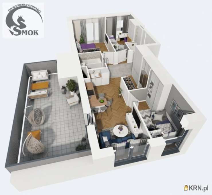 Mieszkanie  na sprzedaż, 4 pokojowe, Kraków, Bieżanów-Prokocim/Złocień, ul. 