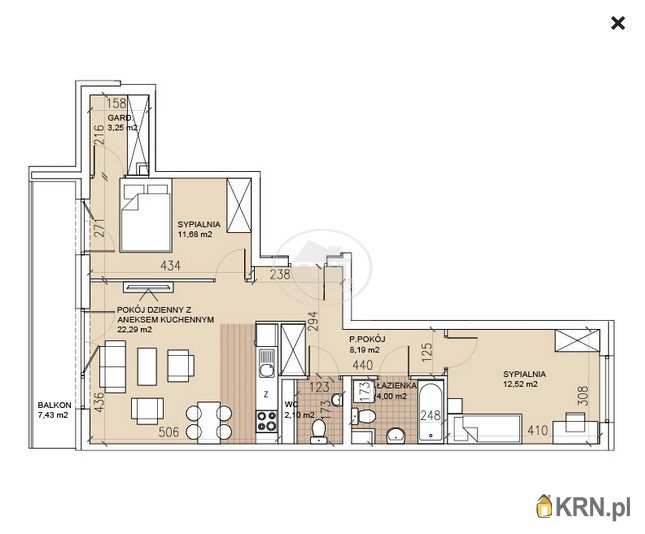 Mieszkanie  na sprzedaż, 4 pokojowe, Wrocław, Psie Pole/Sołtysowice, ul. 