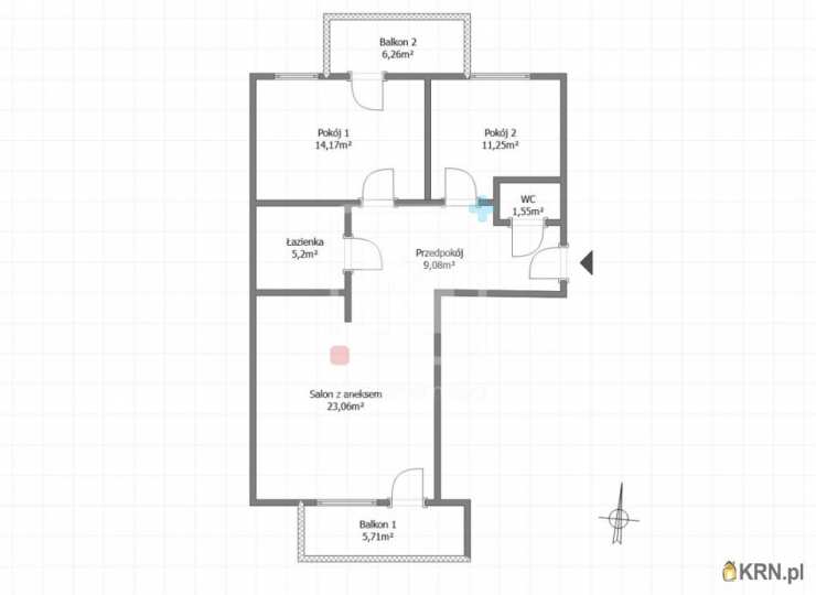 Warszawa, Ursynów, ul. Puławska, 3 pokojowe, Mieszkanie  na sprzedaż