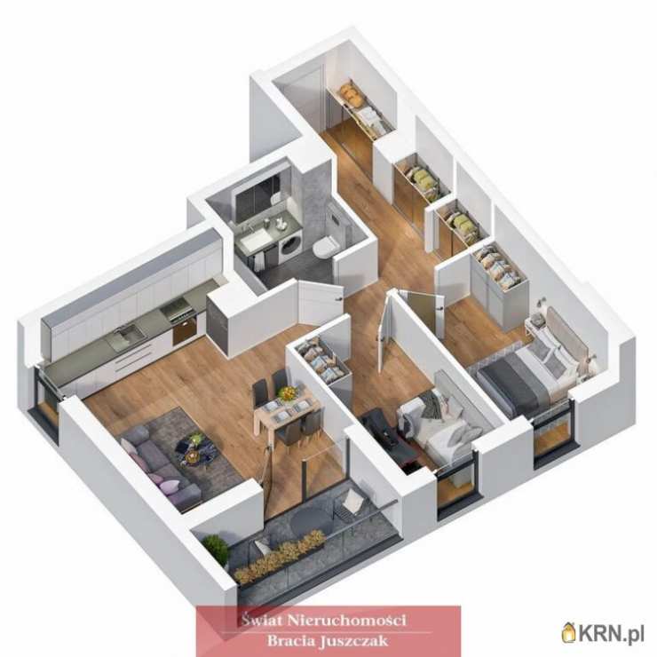 Brzeg, ul. , Mieszkanie  na sprzedaż, 3 pokojowe