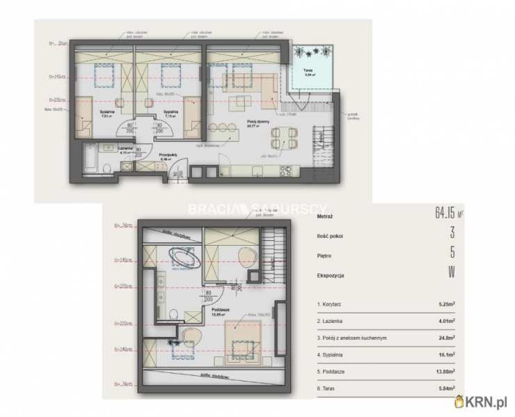 Kraków, Krowodrza, ul. Kijowska, 3 pokojowe, Mieszkanie  na sprzedaż