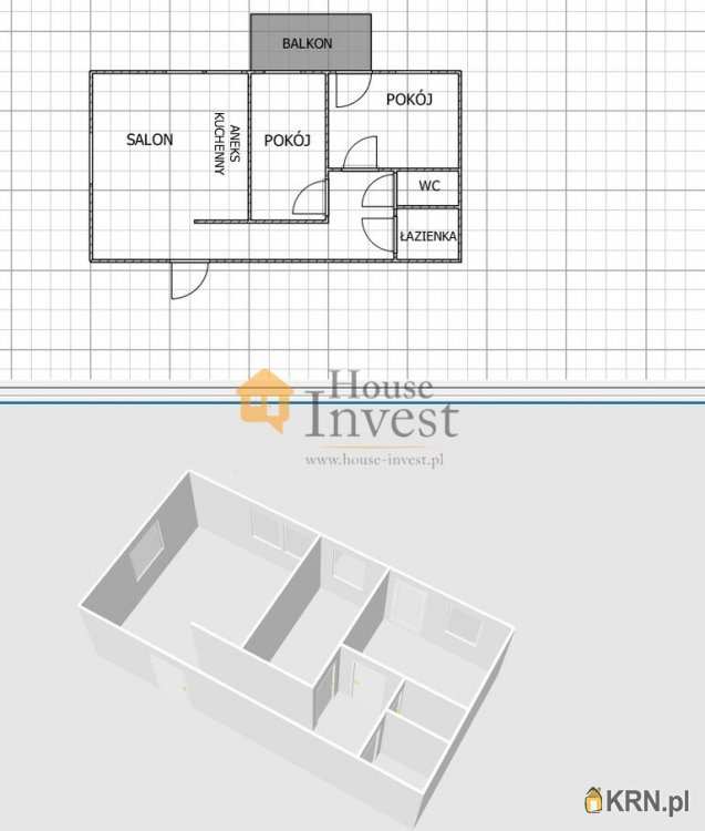Mieszkanie  na sprzedaż, 3 pokojowe, Legnica, ul. 