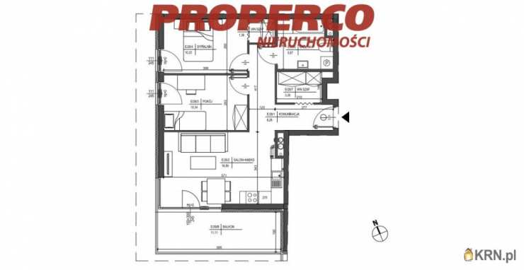 3 pokojowe, Kielce, Baranówek, ul. Kwarciana, Mieszkanie  do wynajęcia