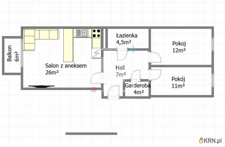 3 pokojowe, Warszawa, Wola/Odolany, ul. Sztuk Pięknych, Mieszkanie  na sprzedaż