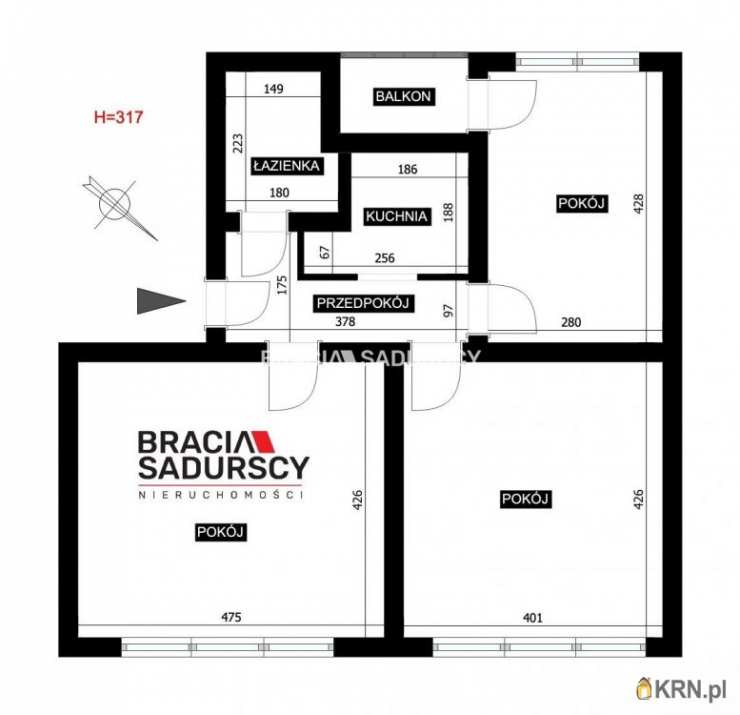 3 pokojowe, Mieszkanie  na sprzedaż, Kraków, Zwierzyniec/Salwator, ul. Filarecka