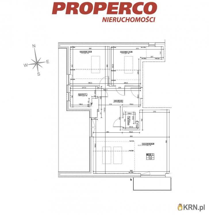 Mieszkanie  na sprzedaż, Kielce, Pod Telegrafem, ul. J. Karskiego, 3 pokojowe