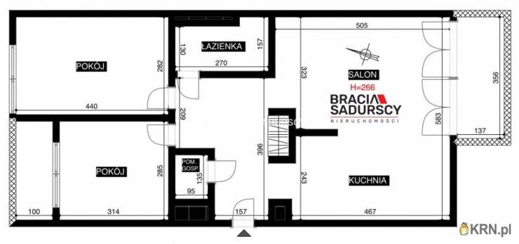 Kraków, Dębniki/Ruczaj, ul. Czerwone Maki, 3 pokojowe, Mieszkanie  na sprzedaż