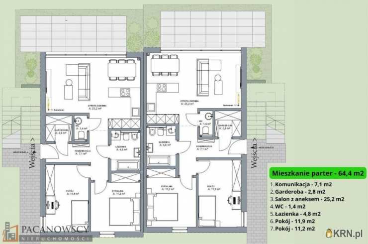 PACANOWSCY NIERUCHOMOŚCI, Mieszkanie  na sprzedaż, Kraków, Prądnik Biały/Witkowice, ul. 