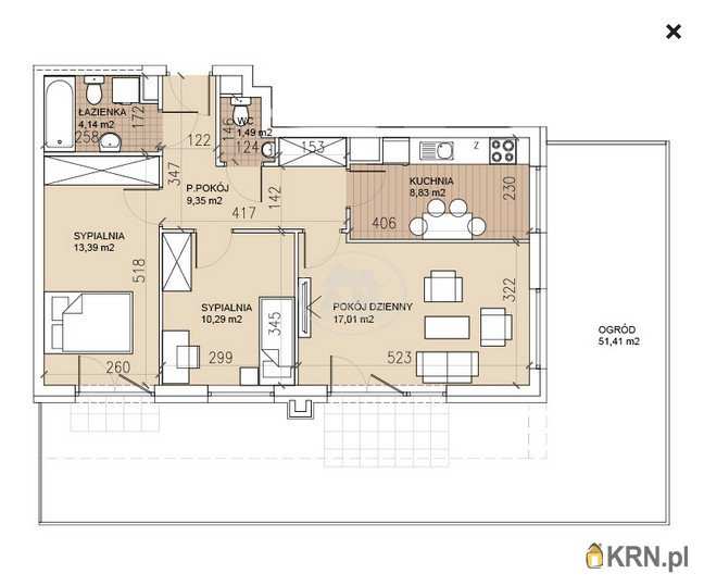 Mieszkanie  na sprzedaż, 3 pokojowe, Wrocław, Psie Pole/Sołtysowice, ul. 