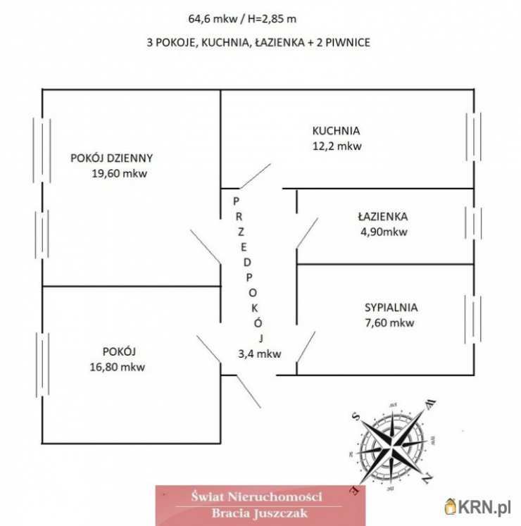 Mieszkanie  na sprzedaż, Wrocław, Fabryczna/Grabiszyn, ul. , 3 pokojowe