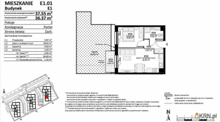 Mieszkanie  na sprzedaż, 4 pokojowe, Rokitki, ul. 