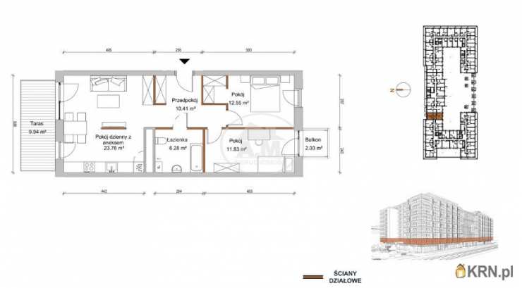 Mieszkanie  na sprzedaż, 3 pokojowe, Wrocław, Stare Miasto, ul. 