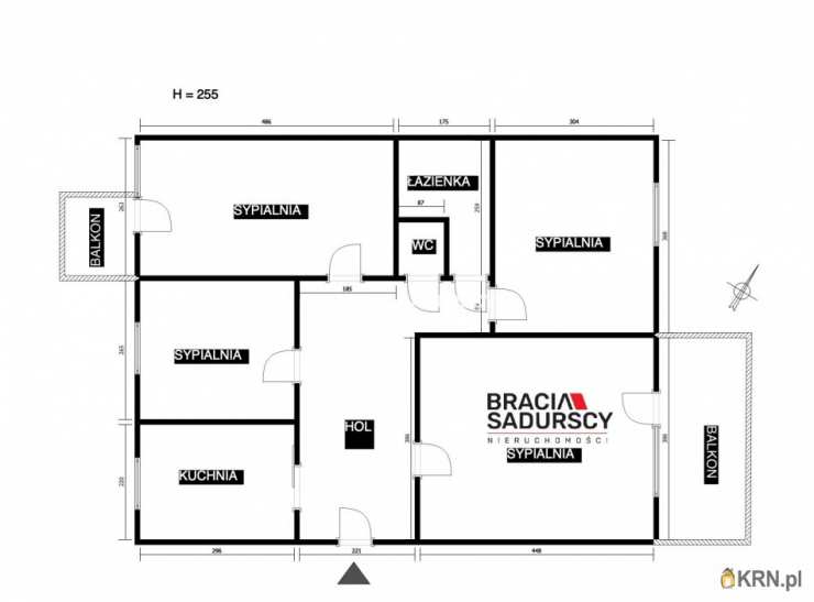 Mieszkanie  na sprzedaż, Myślenice, ul. Tysiąclecia, 4 pokojowe