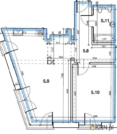 Mieszkanie  do wynajęcia, Kraków, Podgórze, ul. Celna, 2 pokojowe