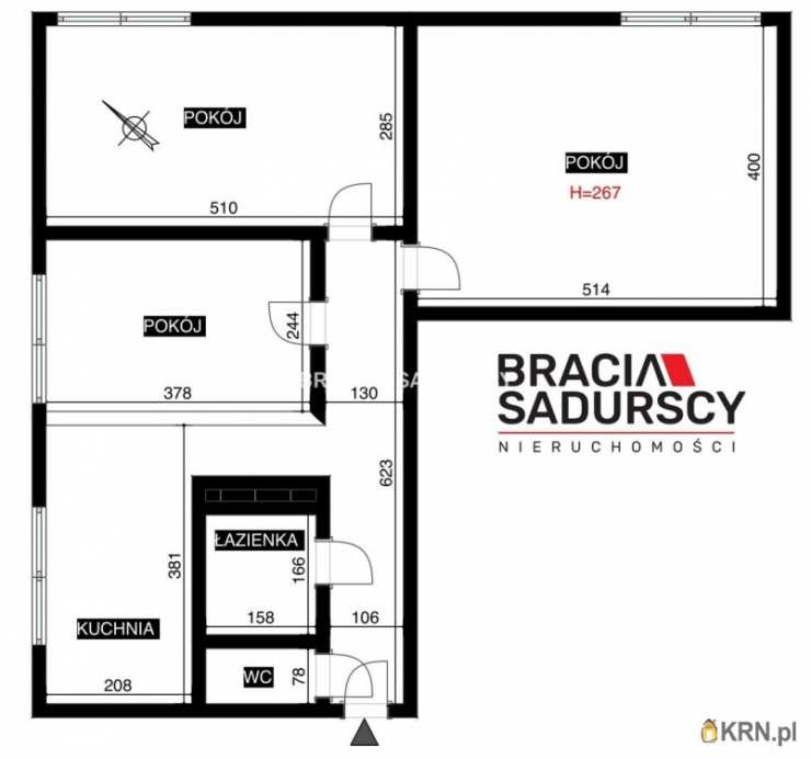 Kraków, Nowa Huta, ul. Szkolne, 3 pokojowe, Mieszkanie  na sprzedaż