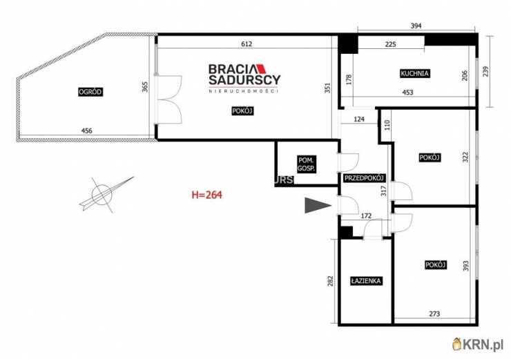 Kraków, Swoszowice, ul. Ł. Opalińskiego, 3 pokojowe, Mieszkanie  na sprzedaż
