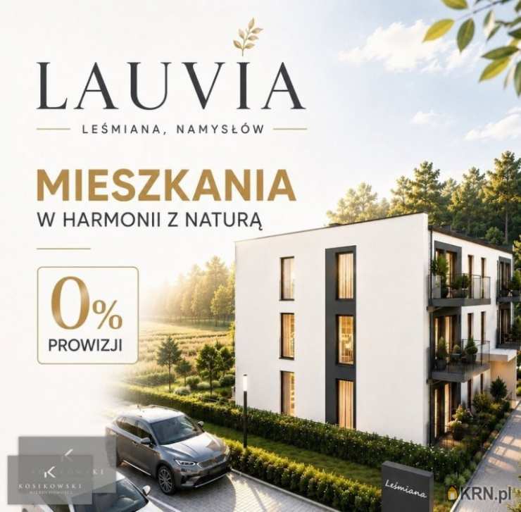 Namysłów, ul. B. Leśmiana, Mieszkanie  na sprzedaż, 3 pokojowe