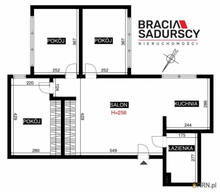 Skawina, ul. M. Kopernika, Mieszkanie  na sprzedaż, 4 pokojowe