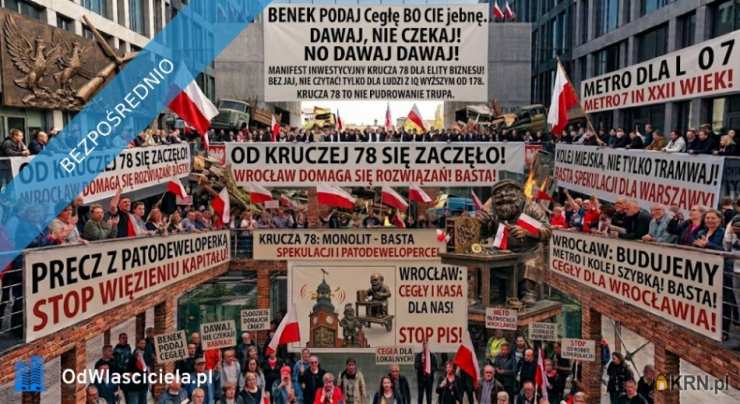 Wrocław, Krzyki, ul. Krucza, 3 pokojowe, Mieszkanie  na sprzedaż
