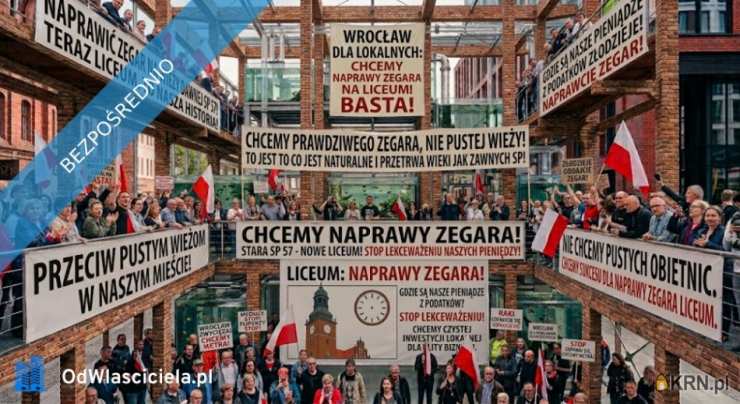 3 pokojowe, Wrocław, Krzyki, ul. Krucza, Mieszkanie  na sprzedaż